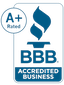 BBB Accredited Business: A+ Rating BBB Accredited Business: A+ Rating